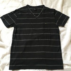 Black striped t-shirt